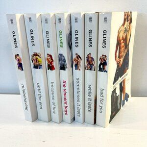 Set of 7 Abbi Glines Sea Breeze Romantic Novels - Great condition!